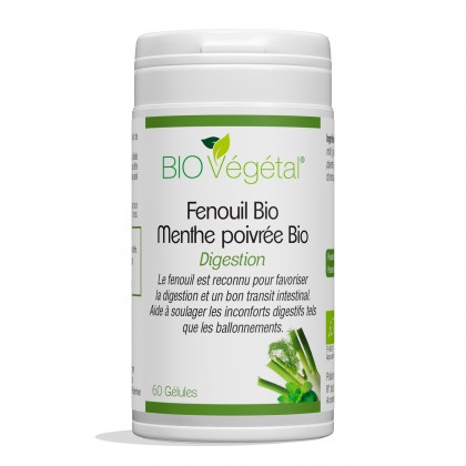 Herbes Et Plantes Fenouil Bio 200 Gélules Végétales 250 mg